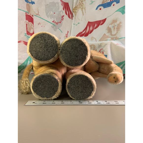 Steiff Jumbo Elephant Vintage Circus Toy - Plush Mohair Mid Century Survivor! - Picture 7 of 10